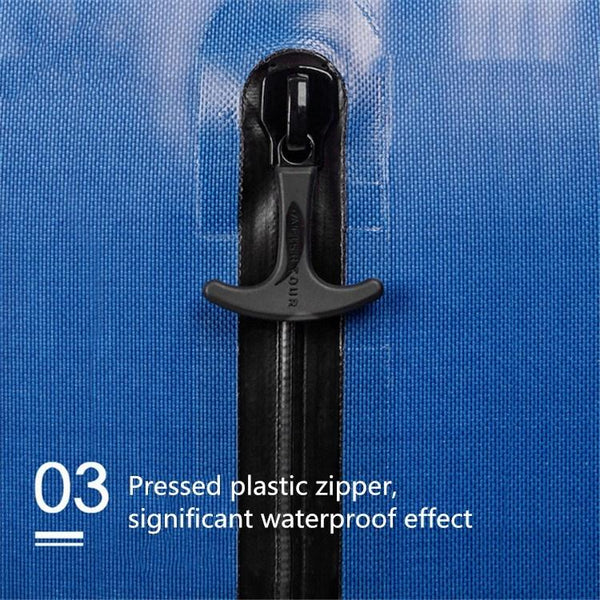 60L Waterproof Backpack For Swimming Diving Surfing Large Capacity Mountaineering Bag Khaki Daypacks