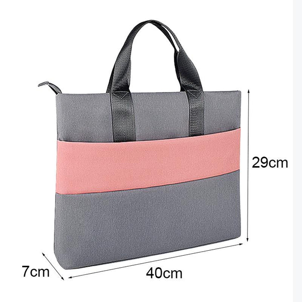 Universal Laptop Liner Bag Pink / Gray 14.1 15.4 Inches Laptop Cases & Bags