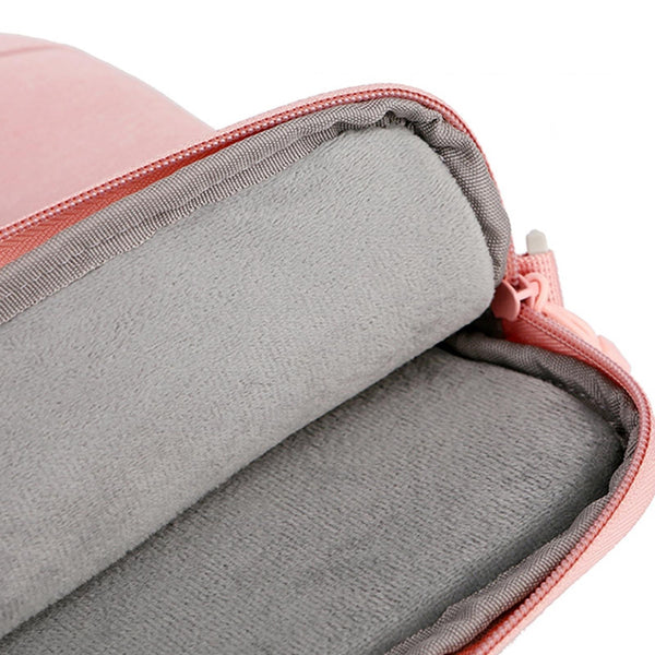 Versatile Laptop Shoulder Bag Single Strap Pink Bags