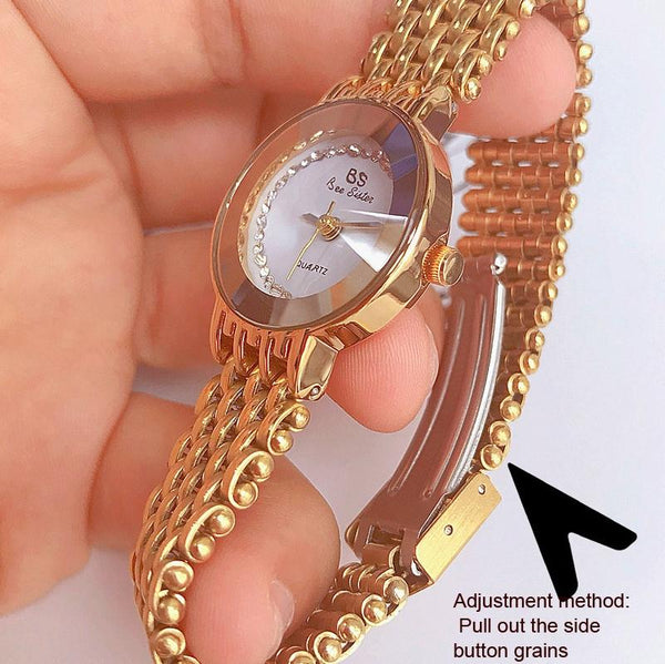 Stainless Steel Square Dial Women Watch With Simple Strap Silver Watches