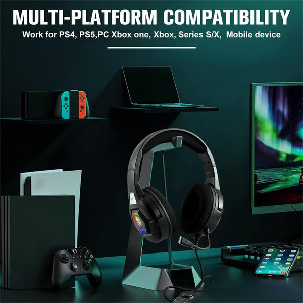 Omni Directional Esports Headset 1.9M Length Black Headsets