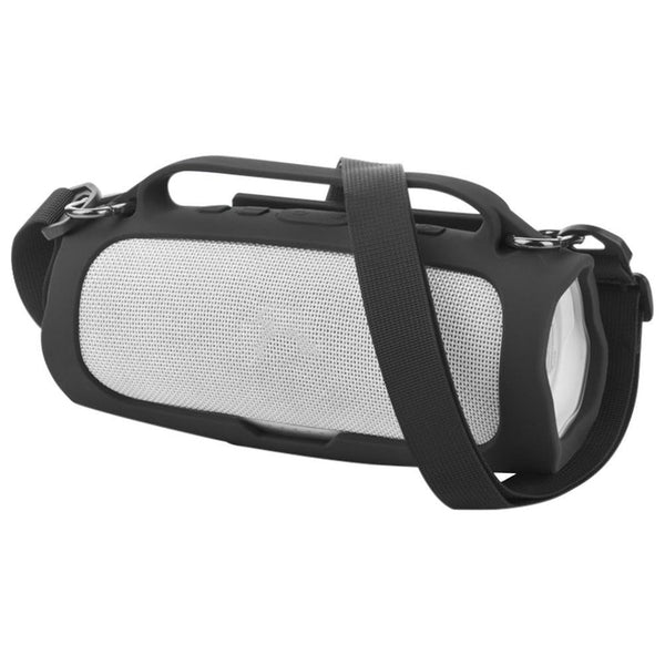 Shockproof Silicone Cover For Jbl Charge 4 Bluetooth Speaker Black Cases Covers & Skins