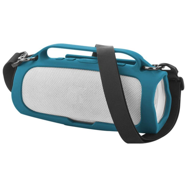 Shockproof Silicone Cover For Jbl Charge 4 Bluetooth Speaker Black Cases Covers & Skins