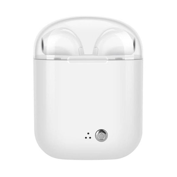Wireless Bluetooth Tws Earphones With Charging Bin I7s Binaural Plating Silver Earbuds