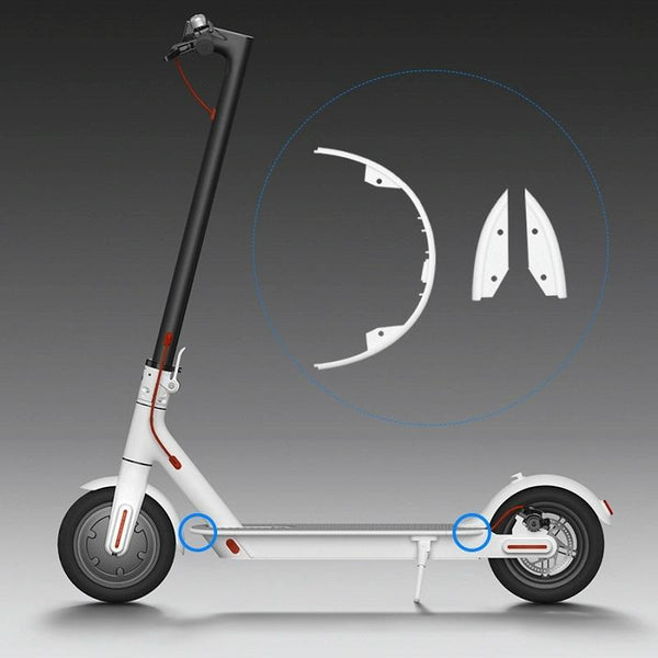 Black Xiaomi M365 Side Protection & Bumper Set Accessories Parts