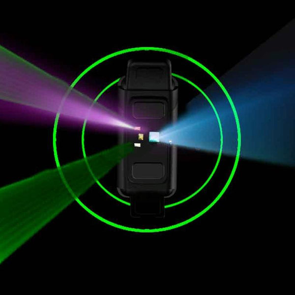 Smart Bracelet With Blood Oxygen Monitoring And Tft Hd Screen Black Activity Trackers