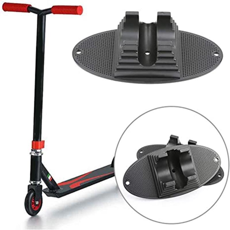 Children's Bicycle Parking Rack Fixed Scooter Wheel Pad Black Bicycle Stands & Storage