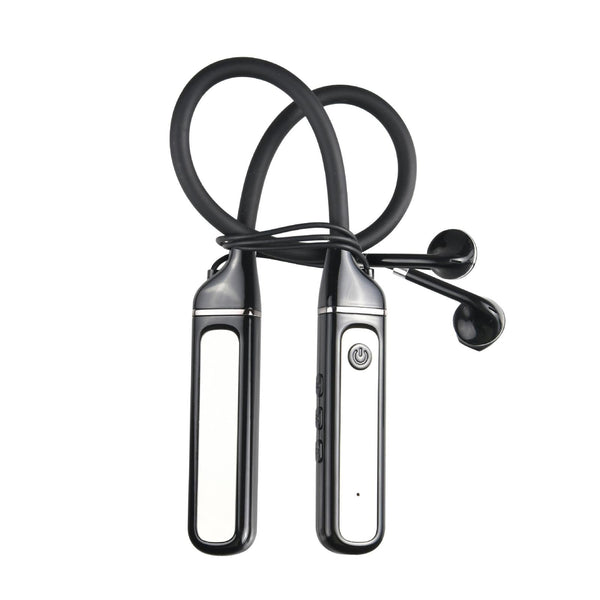 Wireless Sports Earphones With Bluetooth 5.3 And Built In Sound Card Black Earbuds