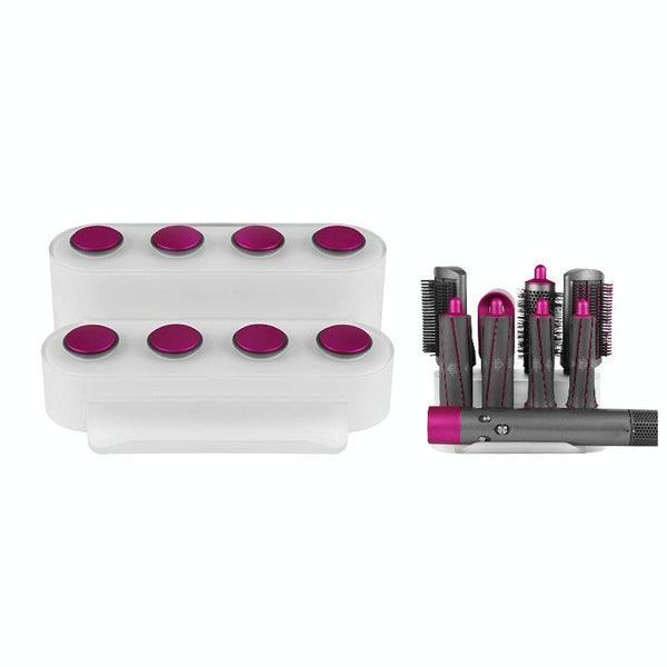 8 Attachment Dyson Airwrap Storage Rack In Rose Red Hair Dryers