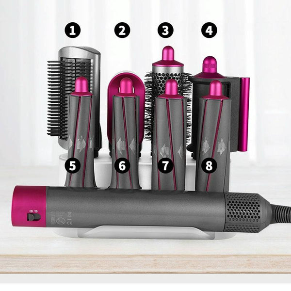 8 Attachment Dyson Airwrap Storage Rack In Rose Red Hair Dryers