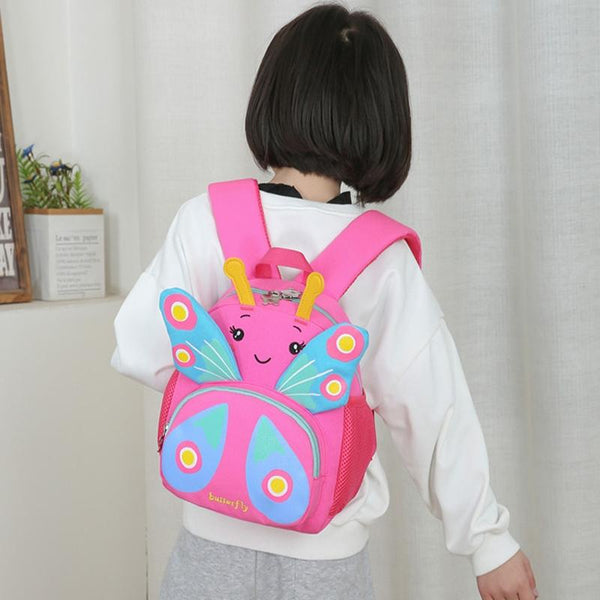 Girls Butterfly Backpack Compact And Colourful Purple Backpacks & Bags