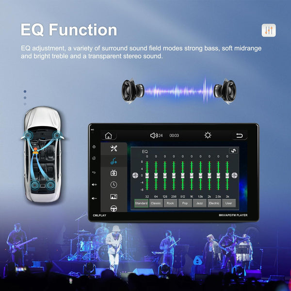 9 Inch Android Carplay Mp5 Player With Wireless Reversing Camera Other Car Video