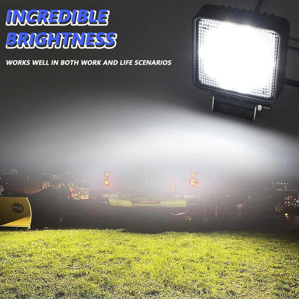 4 Inch Flood Surface Mixed Luminous Square Light D0083 Led Car Lights