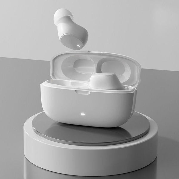 Wireless Earphones With Ai Noise Cancelling Mic And Bluetooth 5.3 White Earbuds