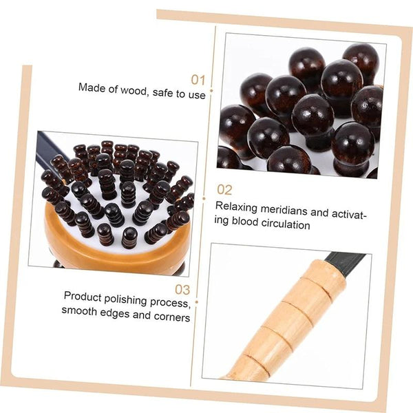 Double Head Meridian Massage Hammer Handheld Knocking Fitness Massagers