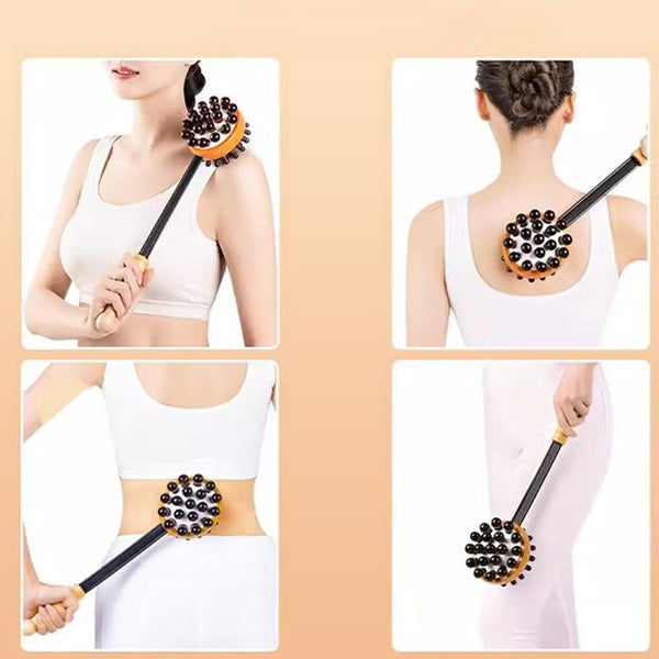 Double Head Meridian Massage Hammer Handheld Knocking Fitness Massagers