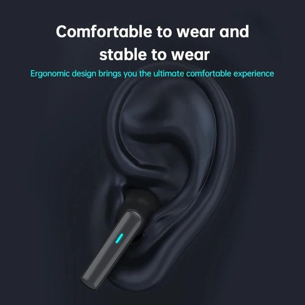 Wireless Bluetooth Earphones For Sports And Gaming White Earbuds
