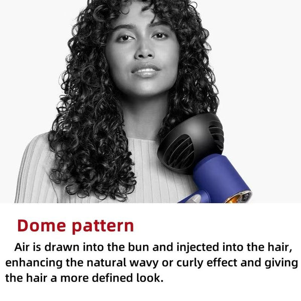 2 In 1 Diffuser For Dyson Hd01 Hd16 Wave+Curl Attachment Gray Hair Dryers