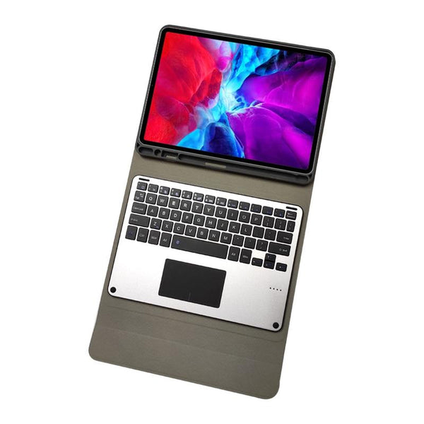 Aluminum Bluetooth Keyboard Case For Ipad Pro 11 With Holder & Pen Slot Cases Covers Keyboard Folios