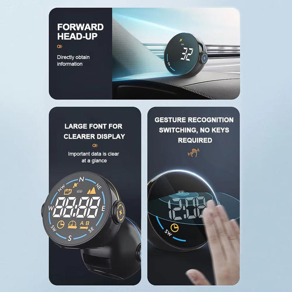 Usb Car Gps Altitude Meter Head Up Display Speedometers