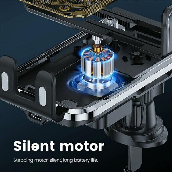 15W Fast Car Vent Wireless Charger With Intelligent Induction Tarnish Chargers & Cradles