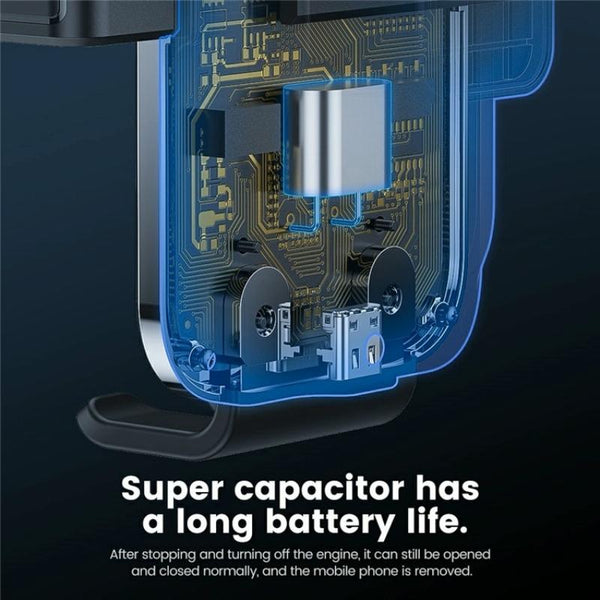 15W Fast Car Vent Wireless Charger With Intelligent Induction Tarnish Chargers & Cradles