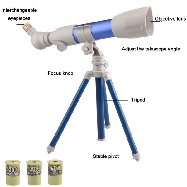 High Definition Children's Telescope For Science Education A Model Red Telescopes