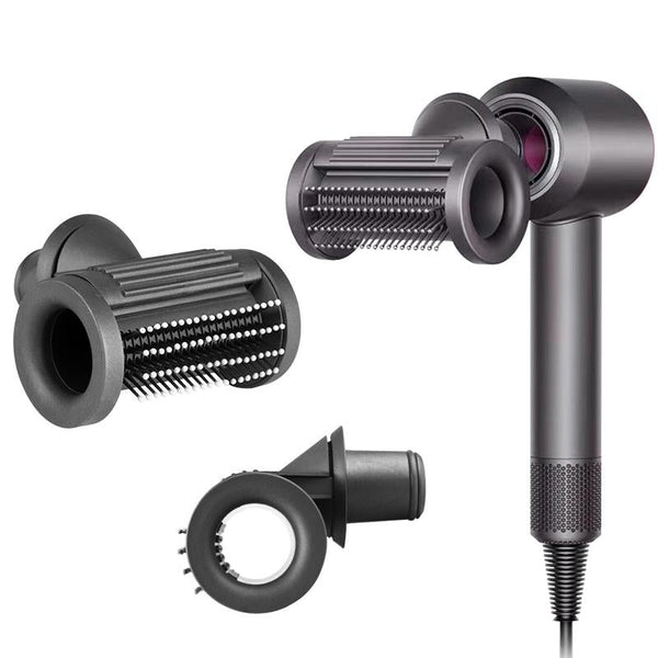 Smooth Flyaway Nozzle For Dyson Hair Dryer Copper Nickel Gray Placeholder