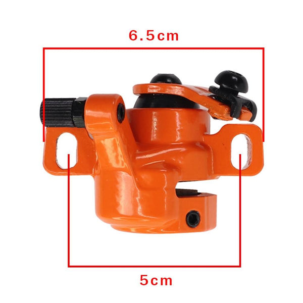 Rear Wheel Disc Brake For Ninebot F20 / F25 F30 F40 Electric Scooters Orange Accessories Parts