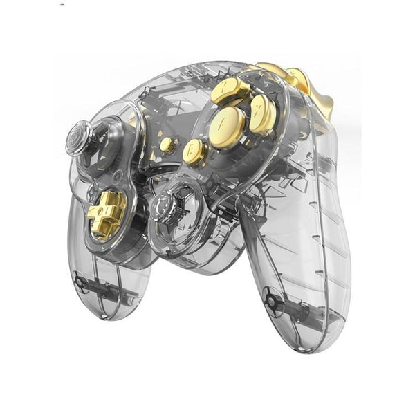 Nintendo Ngc Replacement Shell Handles 2 Piece Set Transparent Bags Skins & Travel Cases