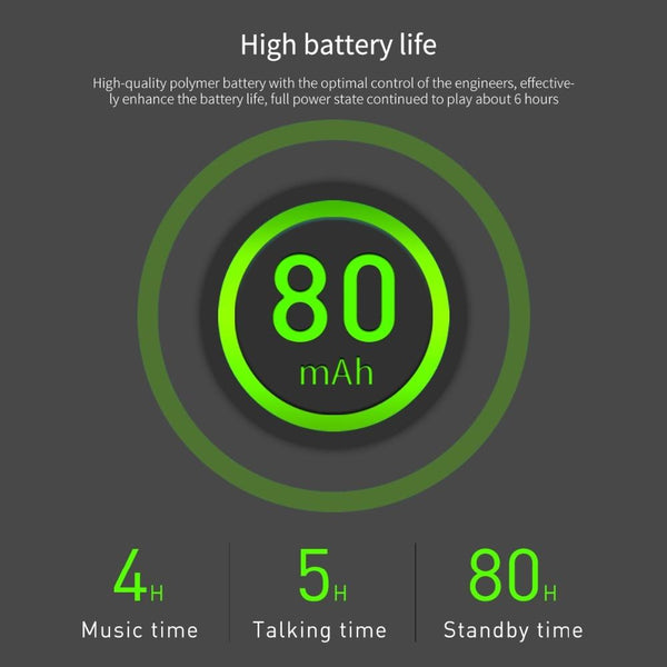 Wireless Noise Cancelling With Cvc6.0 Technology Earbuds