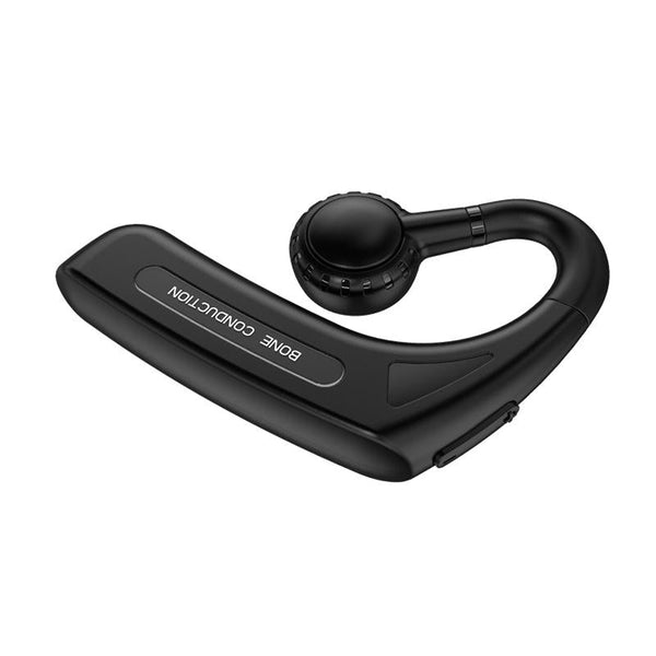 M 618 Bone Conduction Hanging Ear Stereo Bluetooth Headset Black Earbuds