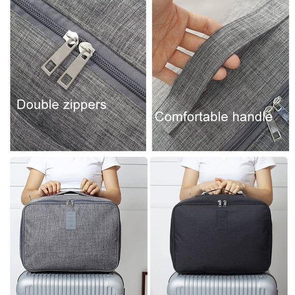 Large Capacity Cationic Trolley Suitcase For Trip Storage Black Suitcases