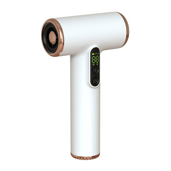 Rechargeable Hair Dryer 3 Speeds Adjustable White Hair Dryers