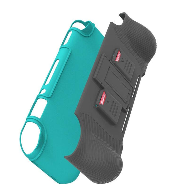 Protective Shell For Switch Lite With Game Card Box And Grip Black Green Bags Skins & Travel Cases