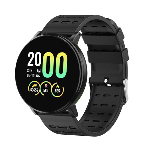 Smart Watch With Call Reminder And Health Monitoring Black Smart Watches