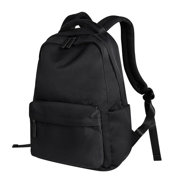 Waterproof Laptop Backpack Large Capacity Wear Resistant 13 15.4 Inches Black Laptop Cases & Bags
