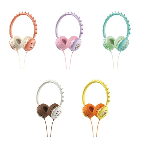 Cartoon Stereo With Mic Y19 Little Sleep Headphones