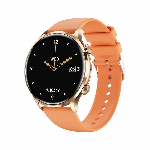 1.39" Bt5.2 Smart Sport Watch With Call Sleep Temp Heart & Health Monitor_Orange Smart Watches