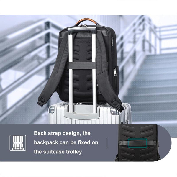 Waterproof Laptop Backpack With Usb & Type C Port Large Capacity Black Women Backpacks