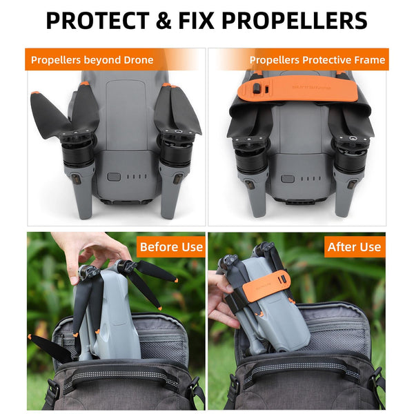 Fixed Propeller Guard For Dji Air 3 Blade Holder Black Orange Other Camera & Photo Accs