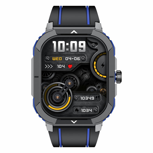 2.06 Inch Bt5.3 Ip68 Sport Smart Watch Bluetooth Call / Message Health Orange Smart Watches