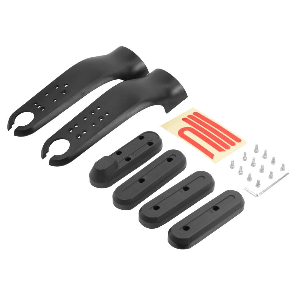 Xiaomi M365 / Pro 1S Skateboard Front Fork Protection Set With Reflecting Bar Black Accessories