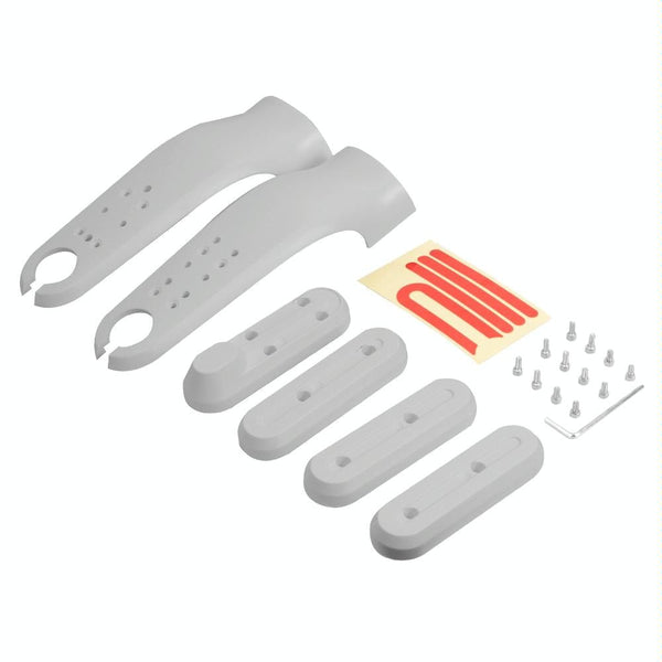 Xiaomi M365 / Pro 1S Skateboard Front Fork Protection Set With Reflecting Bar Black Placeholder