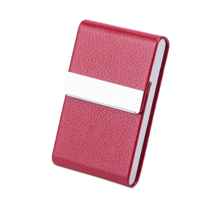 Business Card Case For Advertising Fits Most Cards Red Business Card Holders