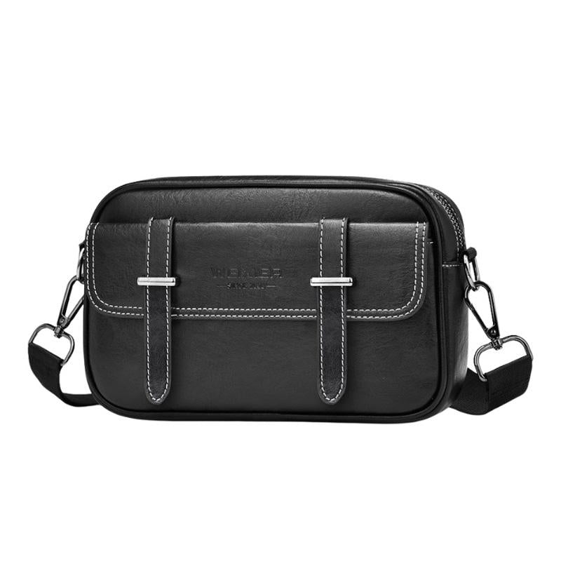 Waterproof Shoulder Crossbody Bag For Men Wear Resistant Design Black Bags