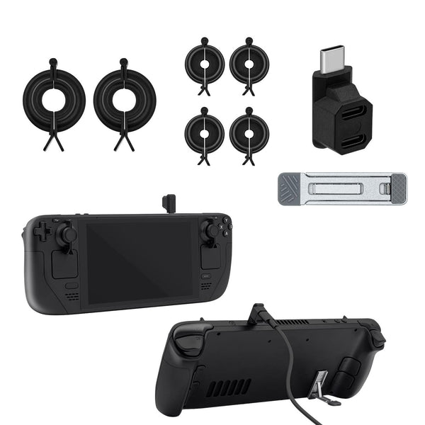 8 Piece Raptor Protection Kit For Nintendo Switch And Steam Deck Universal Fit Bags Skins & Travel Cases
