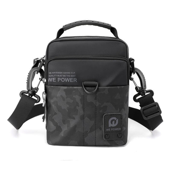 Lightweight Men Sports Shoulder Bag Compact And Functional Black Bags