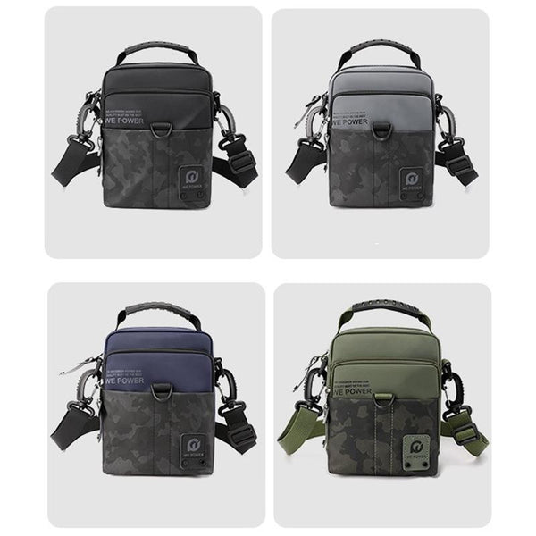 Lightweight Men Sports Shoulder Bag Compact And Functional Black Bags