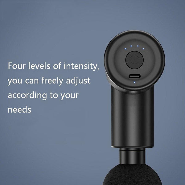 Brushless Muscle Massager Black For Health And Beauty Applications Massagers